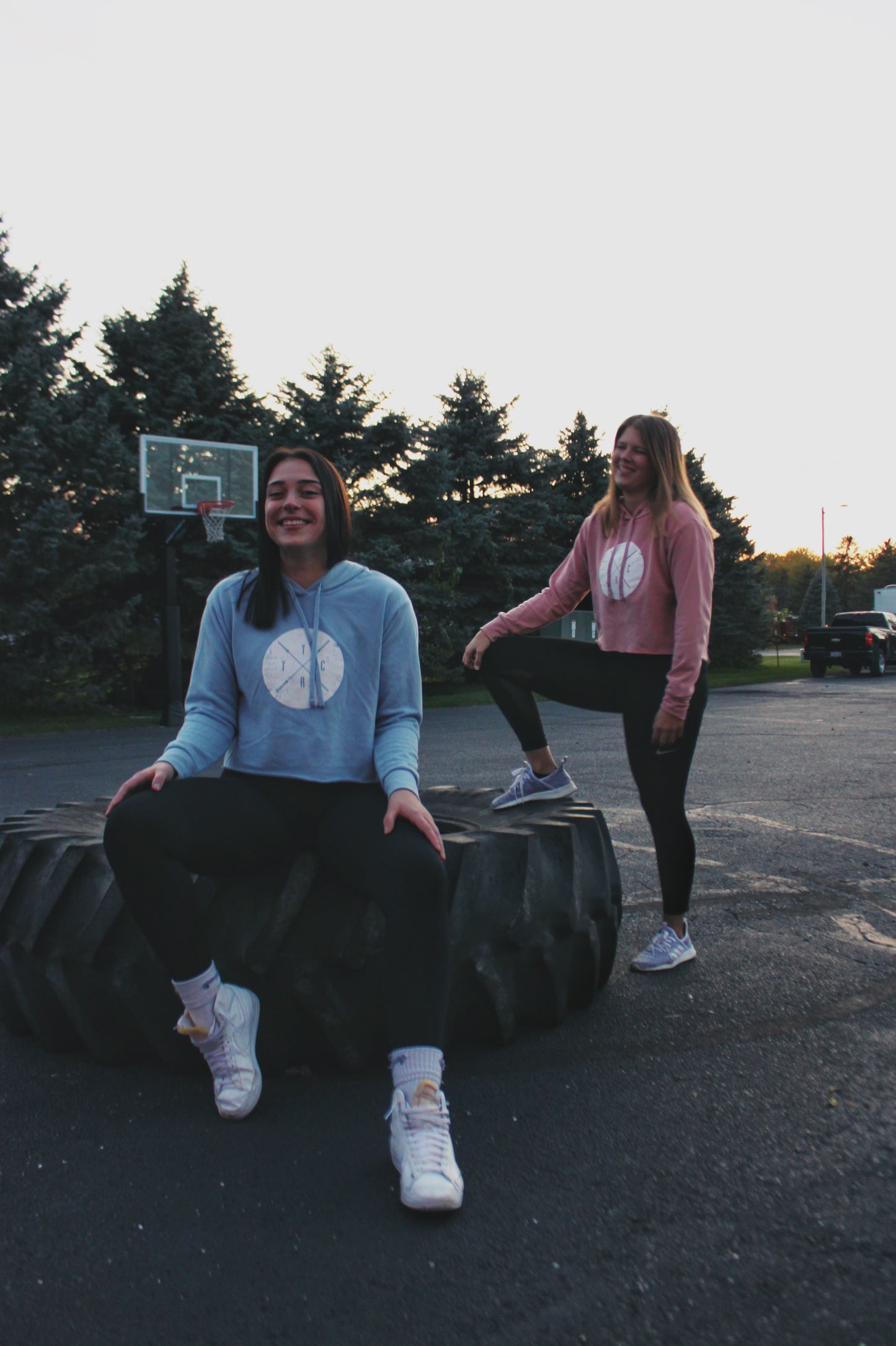 Women's TRTC Circle Cropped Sweatshirt