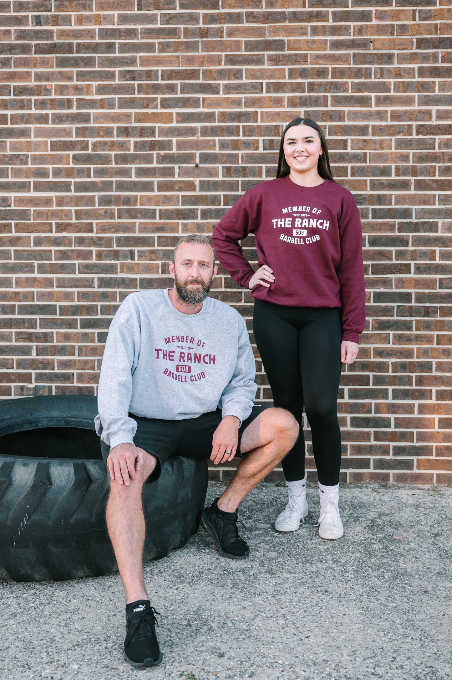 The Ranch Barbell Club Crewneck